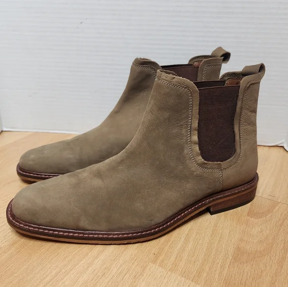 Dune London Leather Beige Tan Byron Chelsea Boots Mens Size 7M EU 40 Dune London | Shoes | Dune London Leather Beige Tan Byron  main image 4